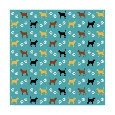Trademark Fine Art Erin Clark 'Lab Baby' Canvas Art, 35x35 ALI22679-C3535GG